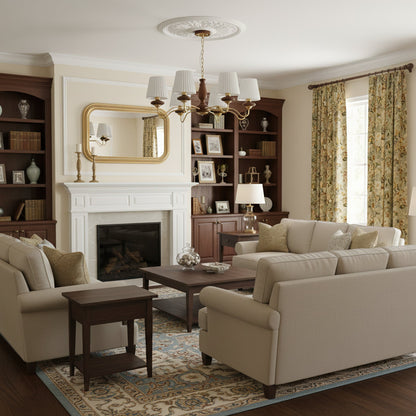 Simone Wood Chandelier