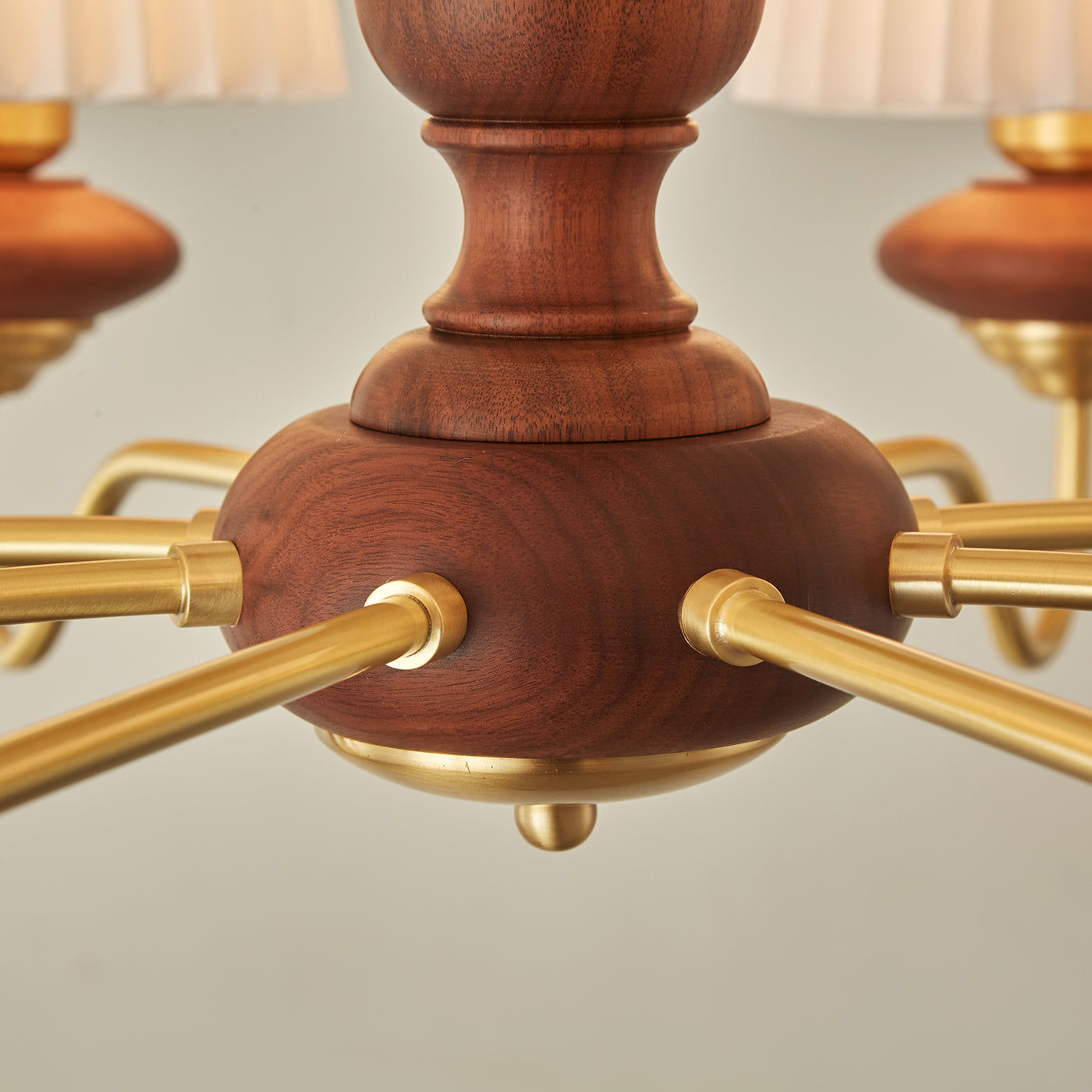 Simone Wood Chandelier