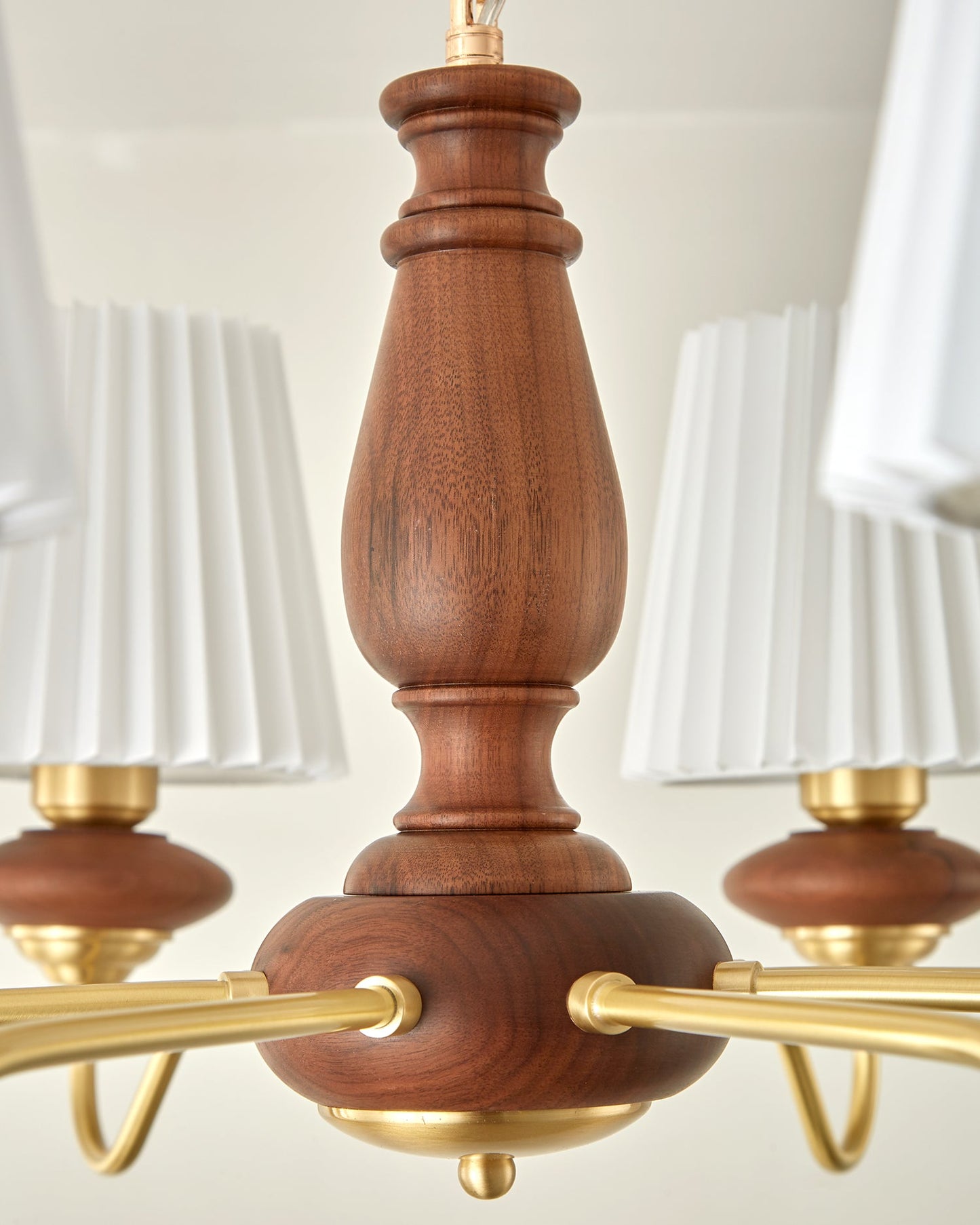 Simone Wood Chandelier