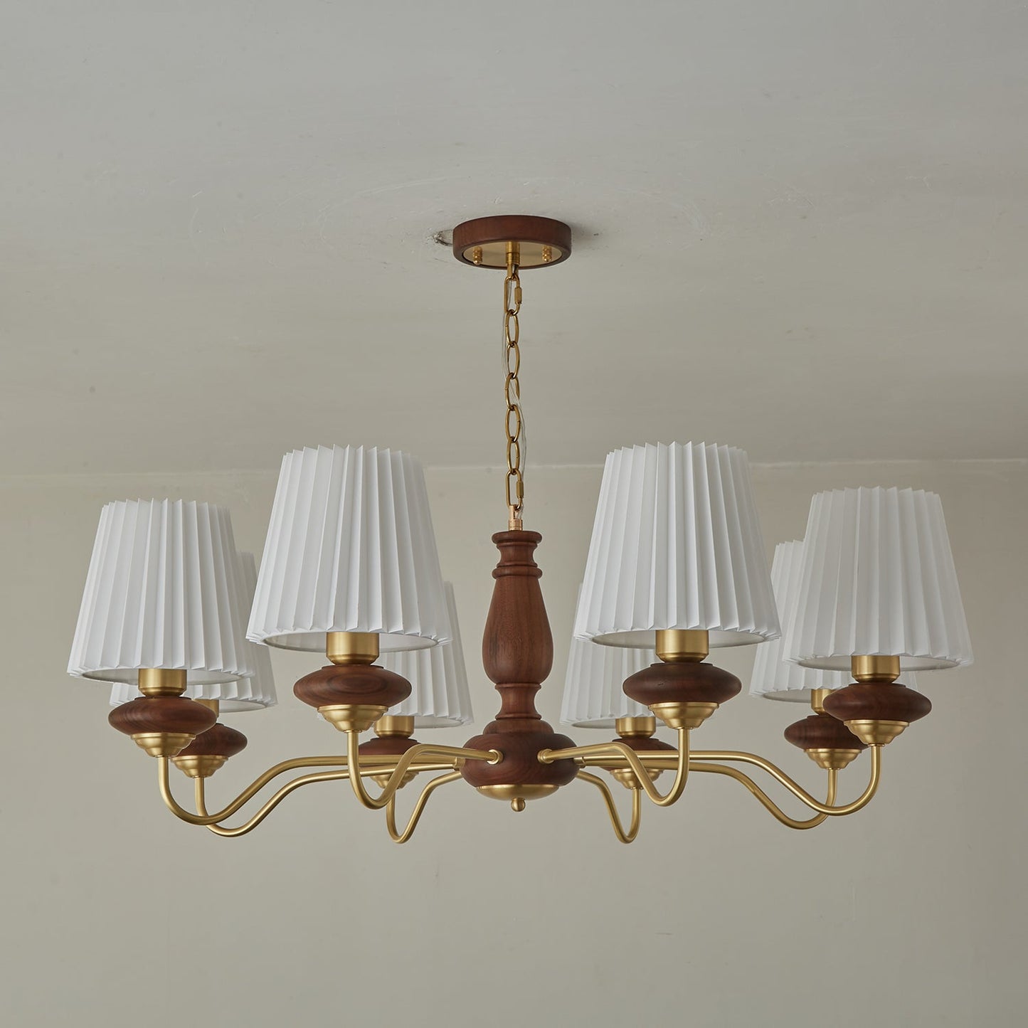 Simone Wood Chandelier