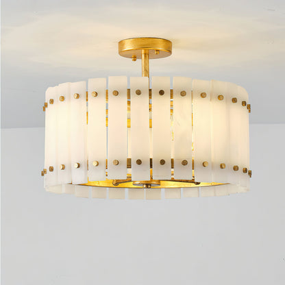 Sinclair Alabaster Ceiling Light