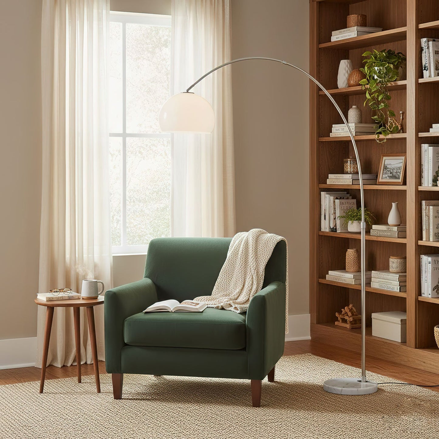 Sneedville Arched Floor Lamp