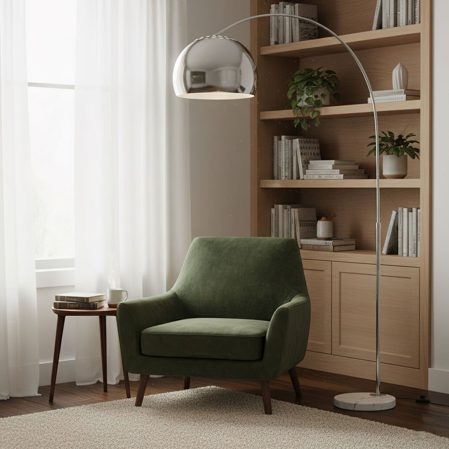 Sneedville Arched Floor Lamp