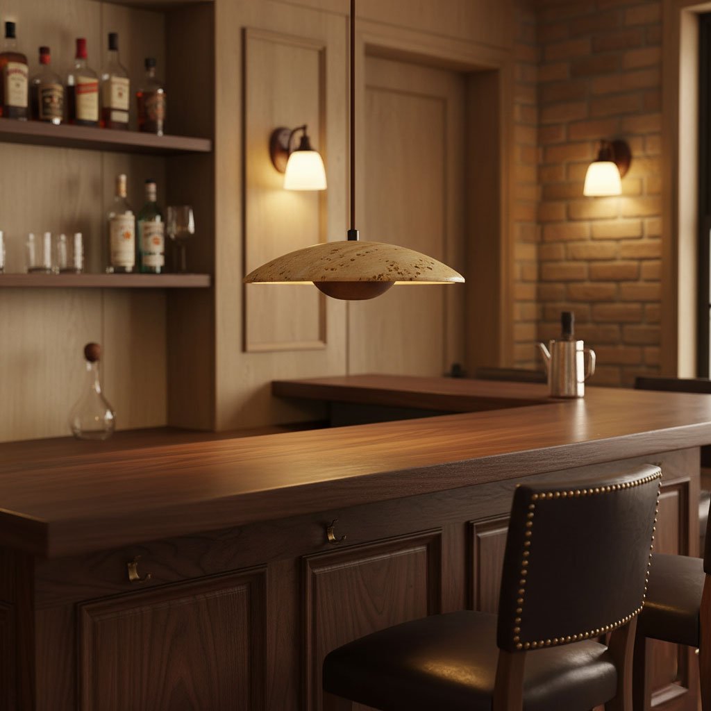 Solara Wood Pendant Lamp