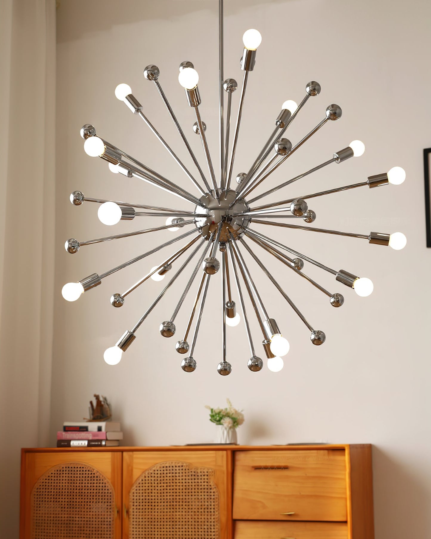 Space Age Sputnik Chandelier