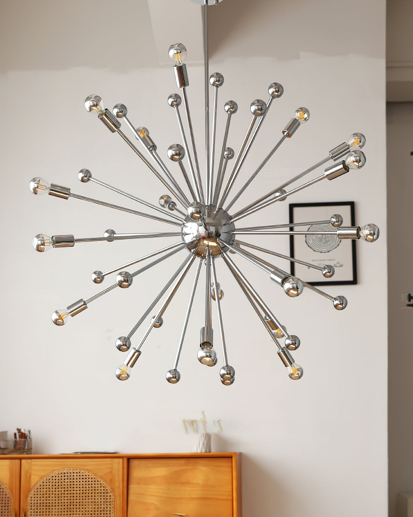 Space Age Sputnik Chandelier