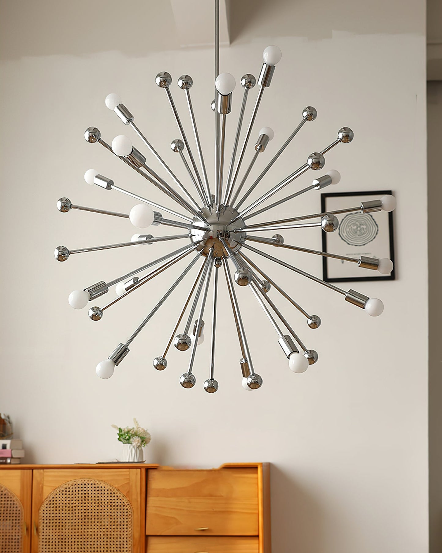 Space Age Sputnik Chandelier