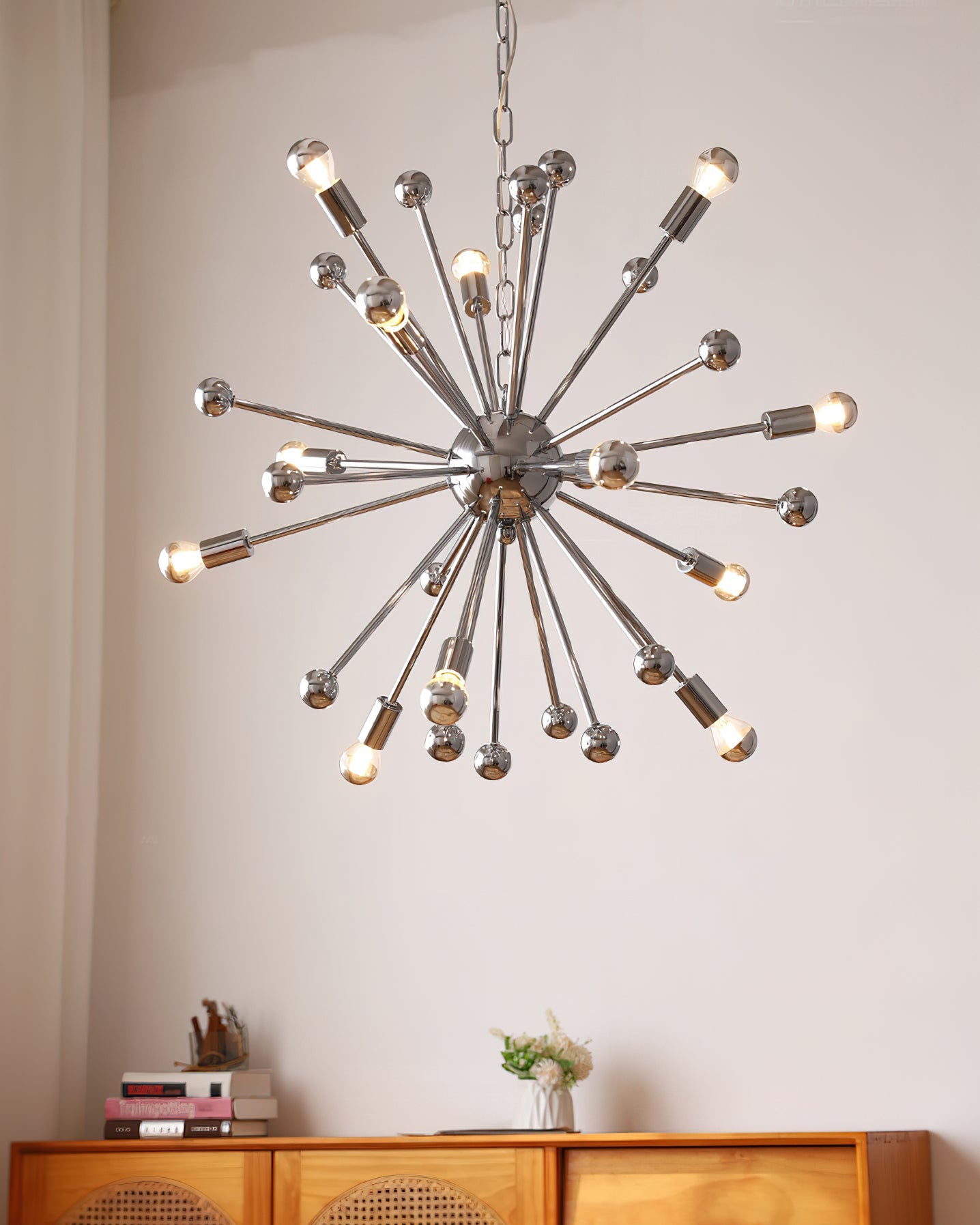 Space Age Sputnik Chandelier