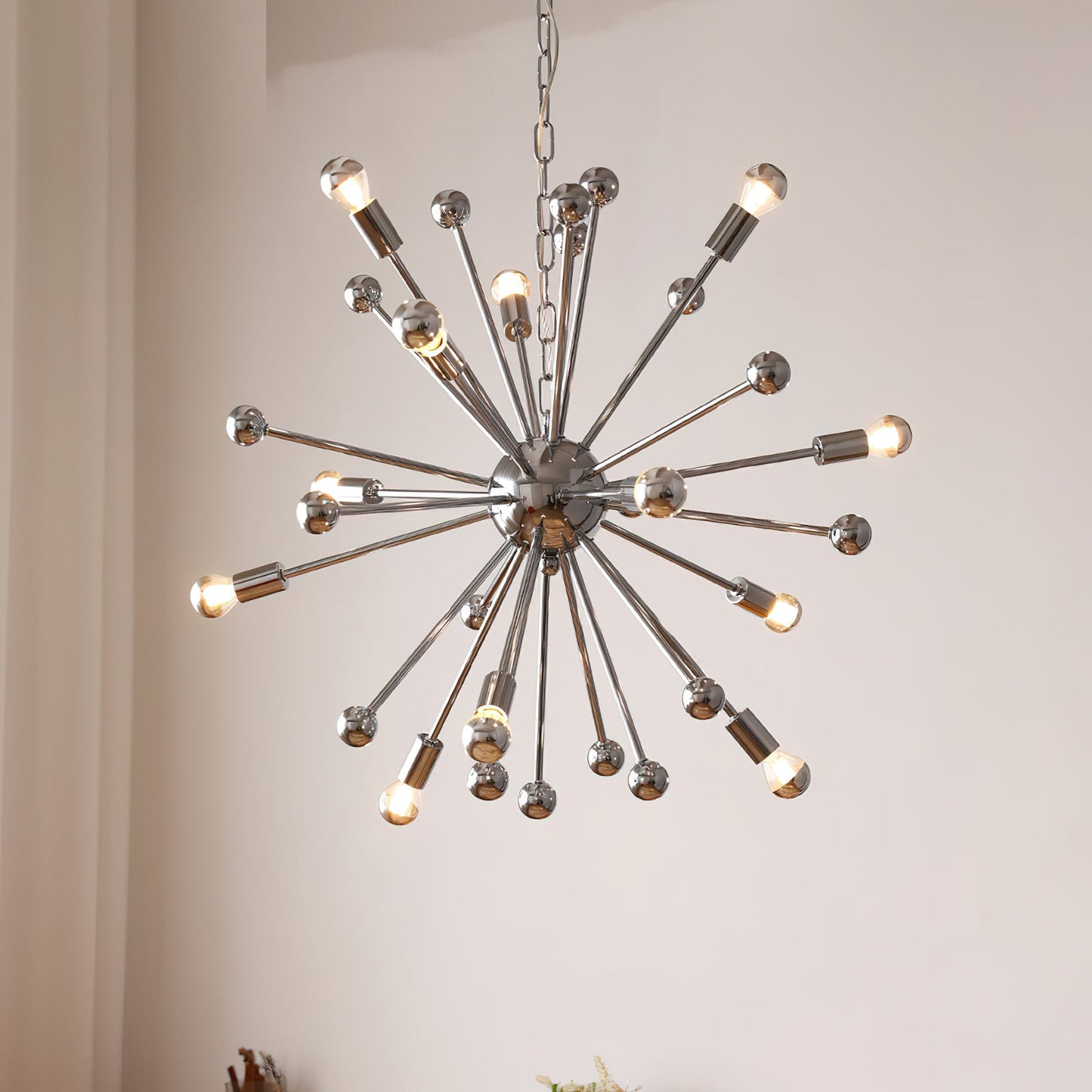 Space Age Sputnik Chandelier