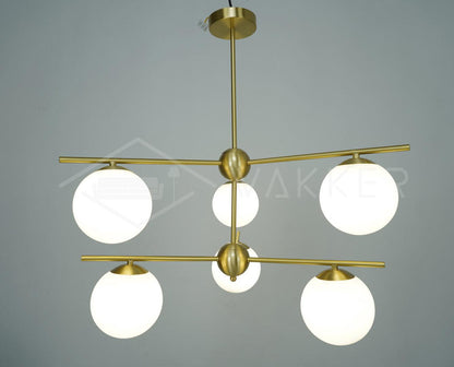 Sphere & Stem Chandelier
