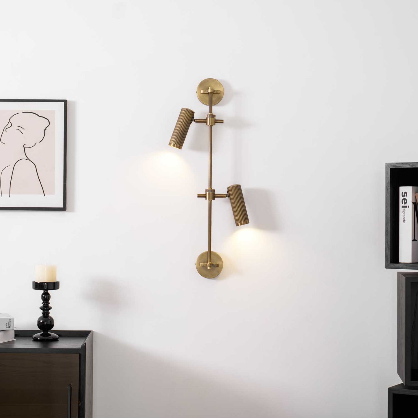 Spot Rail Wall Light