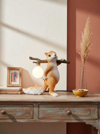 Squirrel Table Lamp