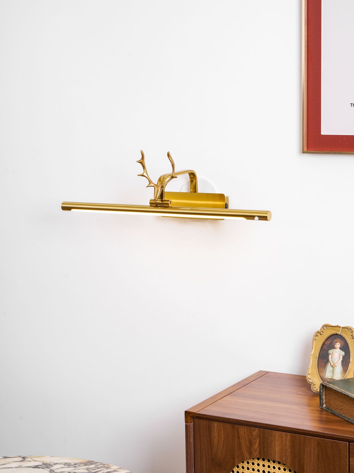 Stag Horn Wall Light