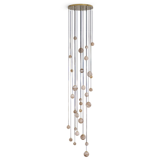 Sultana Alabaster Cluster Chandelier