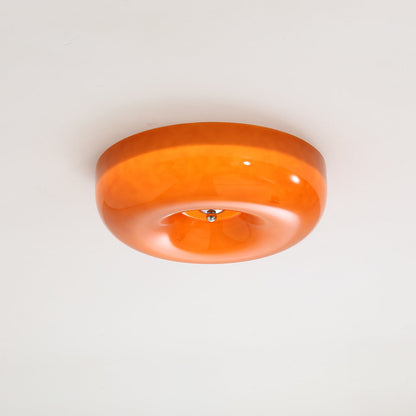 Swirl Glass Ceiling Lamp