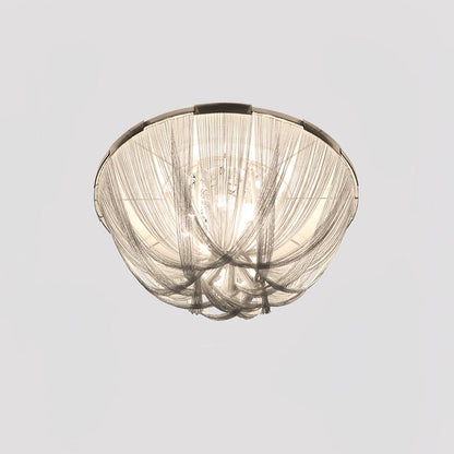 Tassel Aluminum Chain Ceiling Light