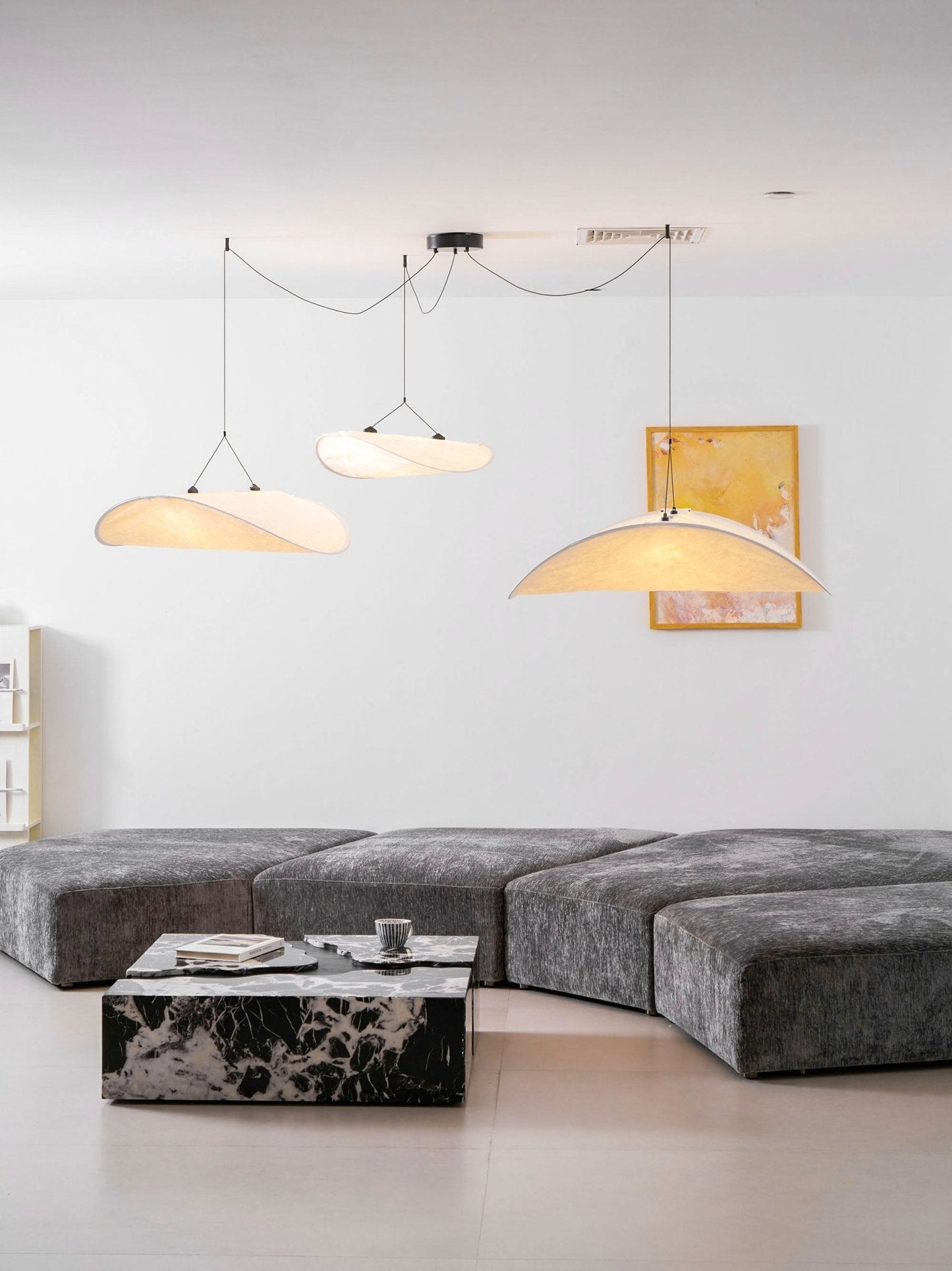 Tense Tyvek Pendant Lamp