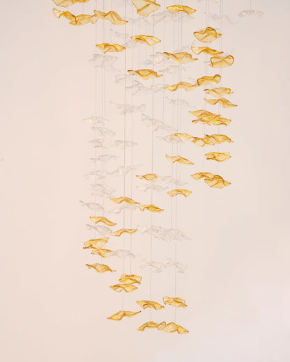Tidal Art Glass Chandelier