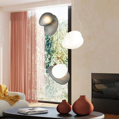 Translucent Frosted Glass Pendant Light