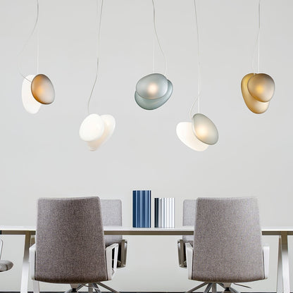 Translucent Frosted Glass Pendant Light