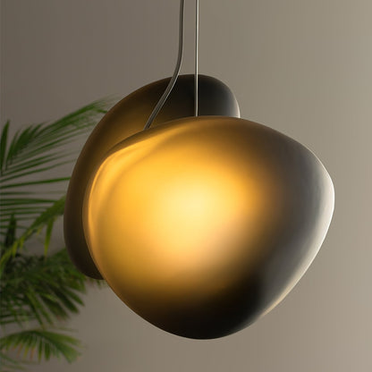 Translucent Frosted Glass Pendant Light