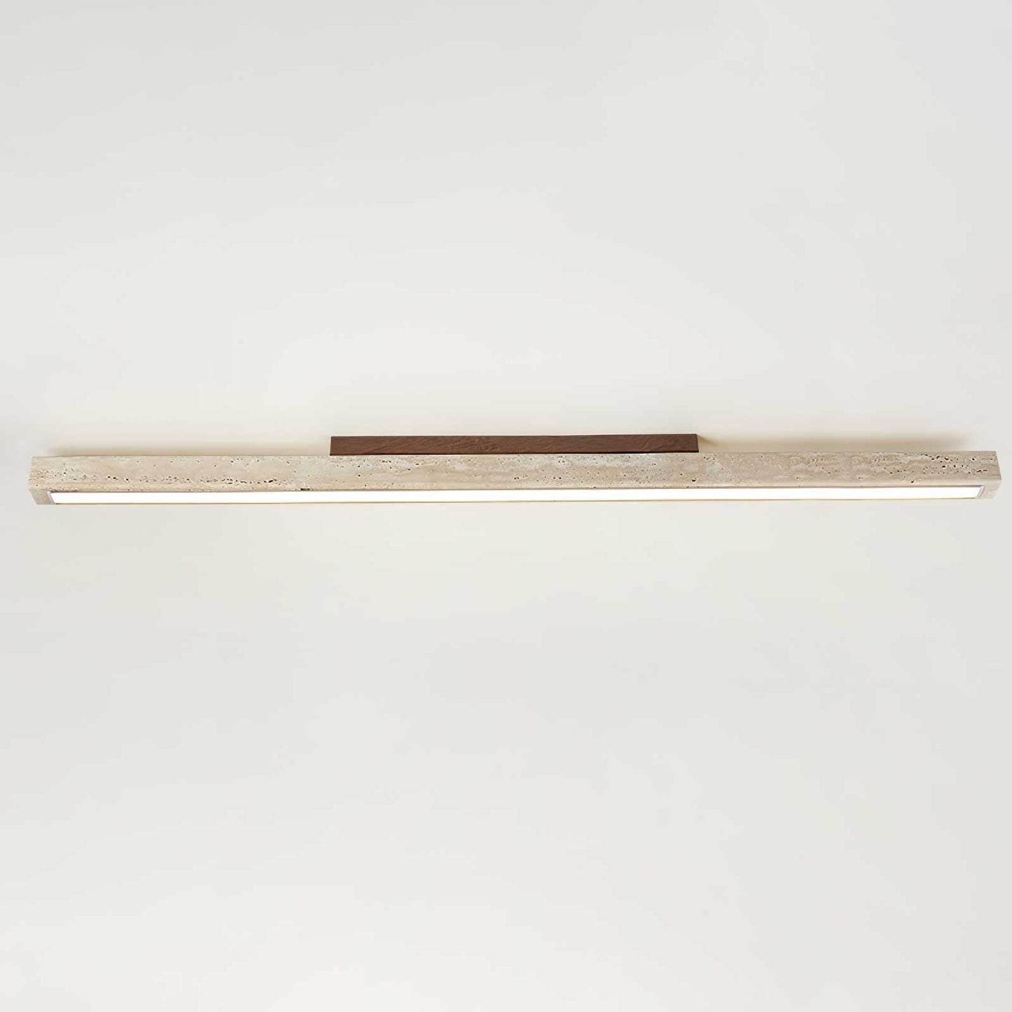 Travertine Column Ceiling Light