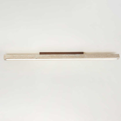 Travertine Column Ceiling Light