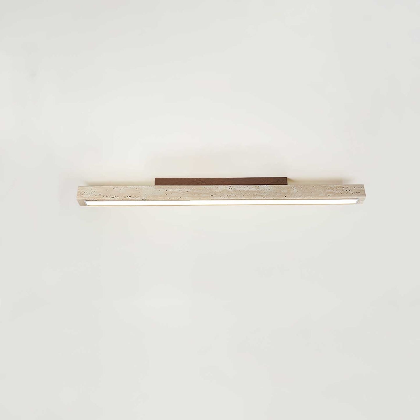 Travertine Column Ceiling Light