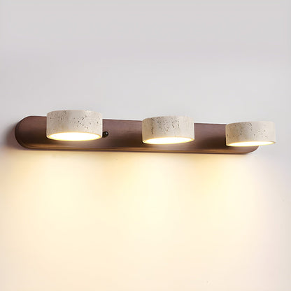 Camilla Travertine Duo Wall Light