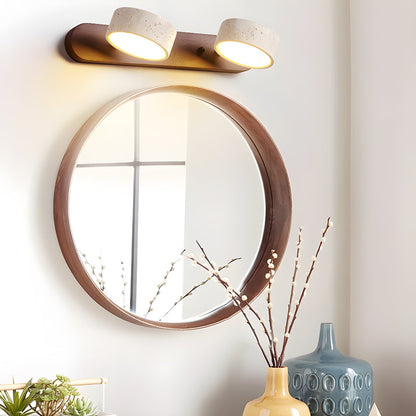 Camilla Travertine Duo Wall Light