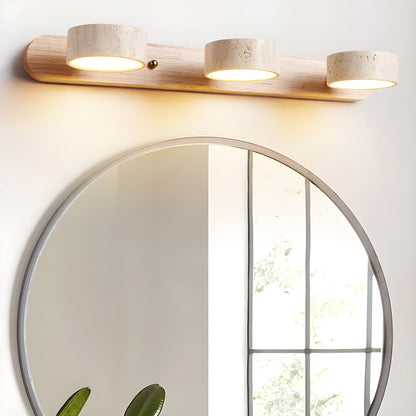 Camilla Travertine Duo Wall Light