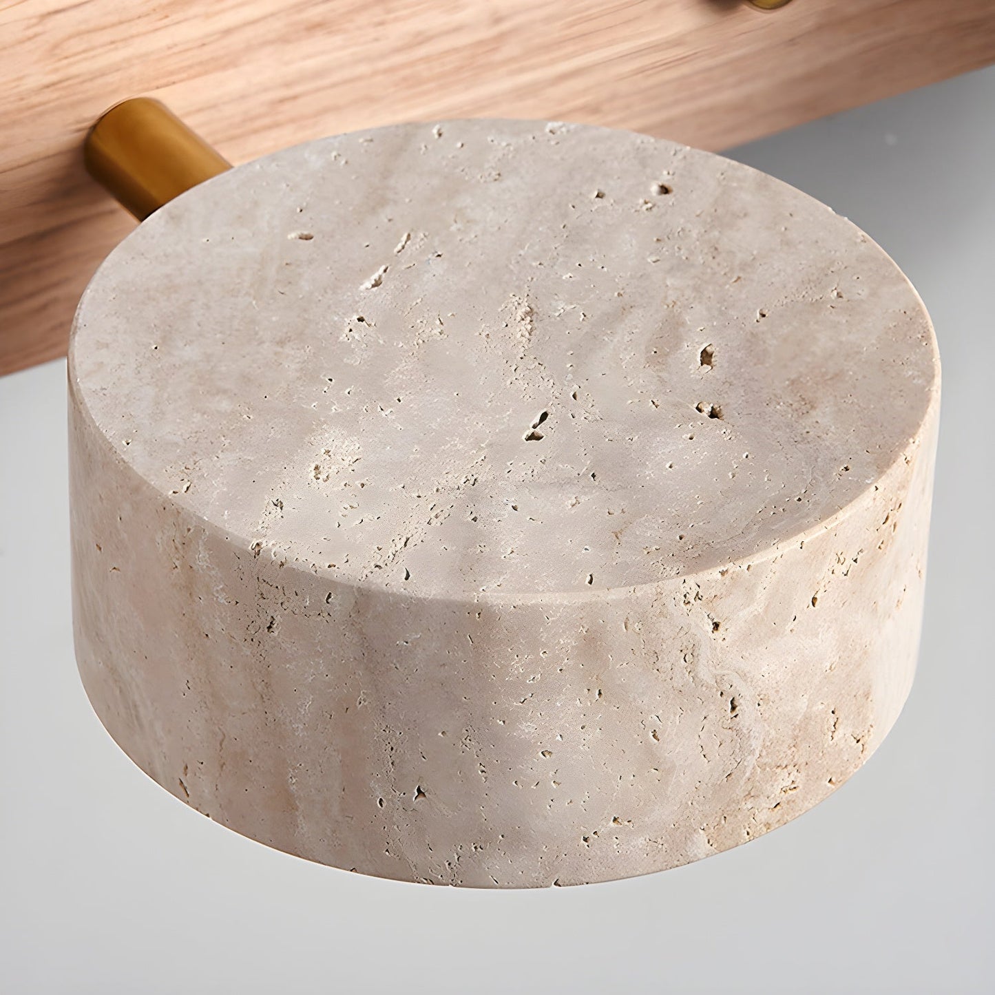 Camilla Travertine Duo Wall Light