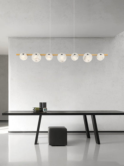 Trinidad Dining Room Alabaster Chandelier