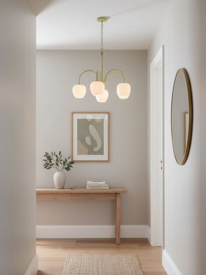 Tulip Matcha Chandelier