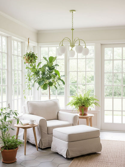 Tulip Matcha Chandelier