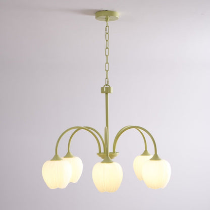 Tulip Matcha Chandelier