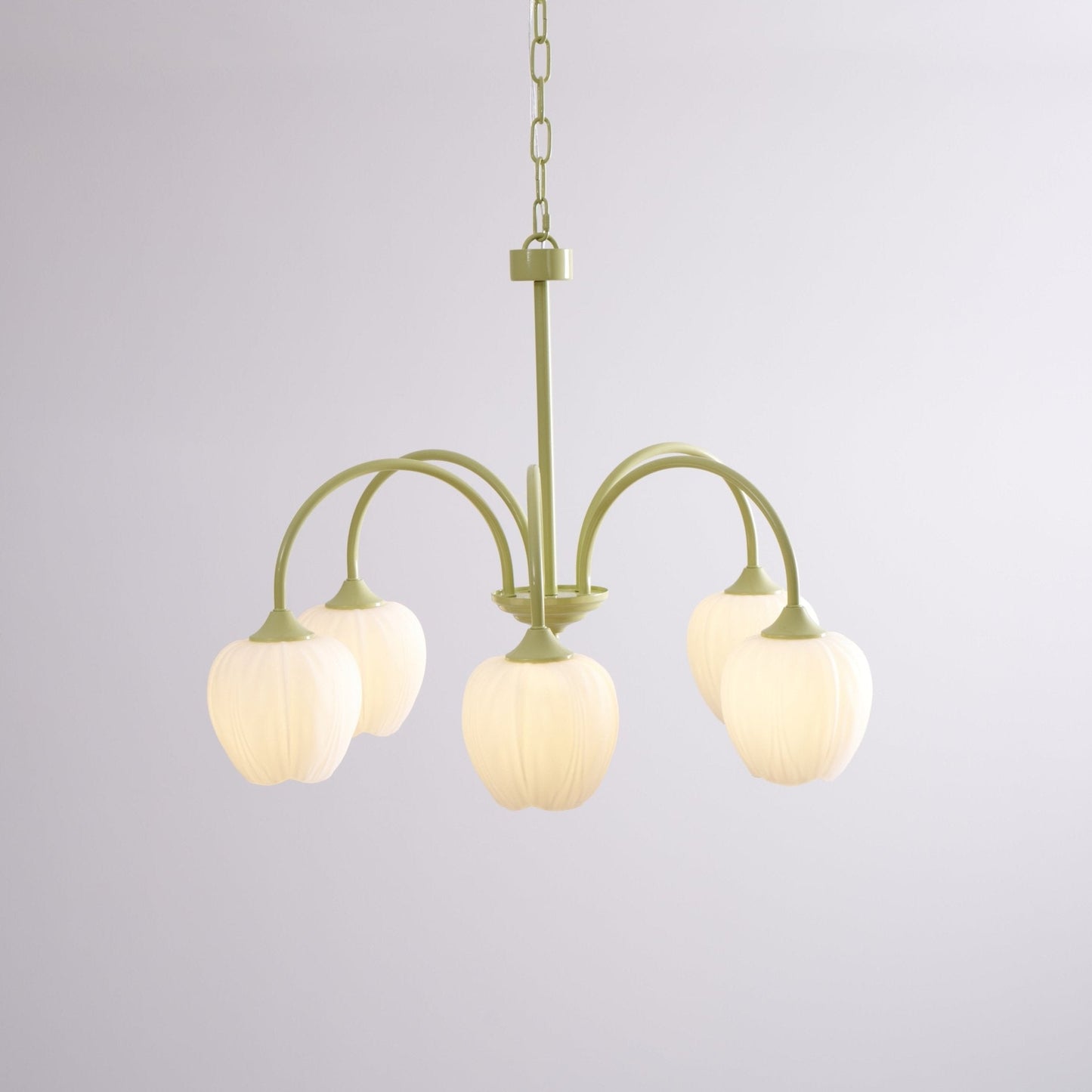 Tulip Matcha Chandelier