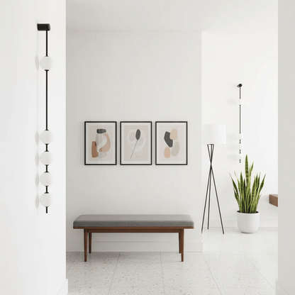 Vertical Balls Wall Lamp