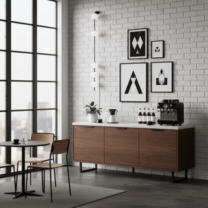 Vertical Balls Wall Lamp