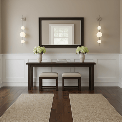Vertical Globe Wall Lamp
