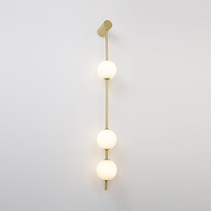 Vertical Balls Wall Lamp