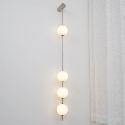 Vertical Balls Wall Lamp