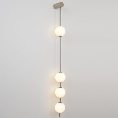Vertical Balls Wall Lamp