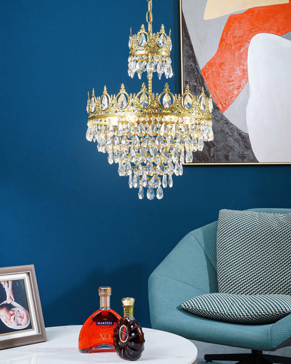 Vintage Crystal Chandelier