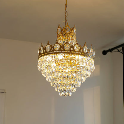 Vintage Crystal Chandelier