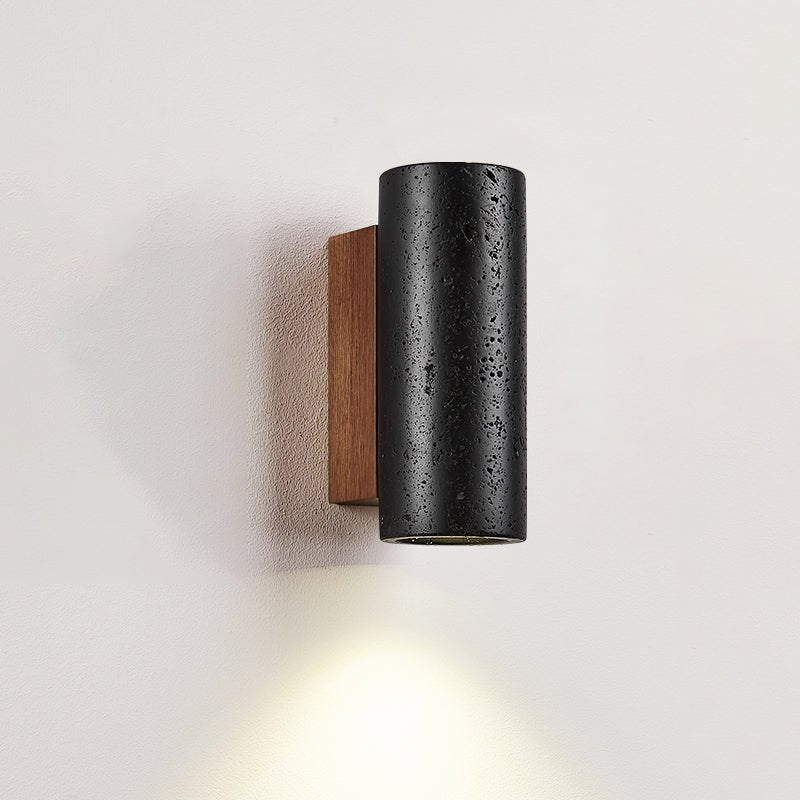Volcanic Noir Wall Sconce
