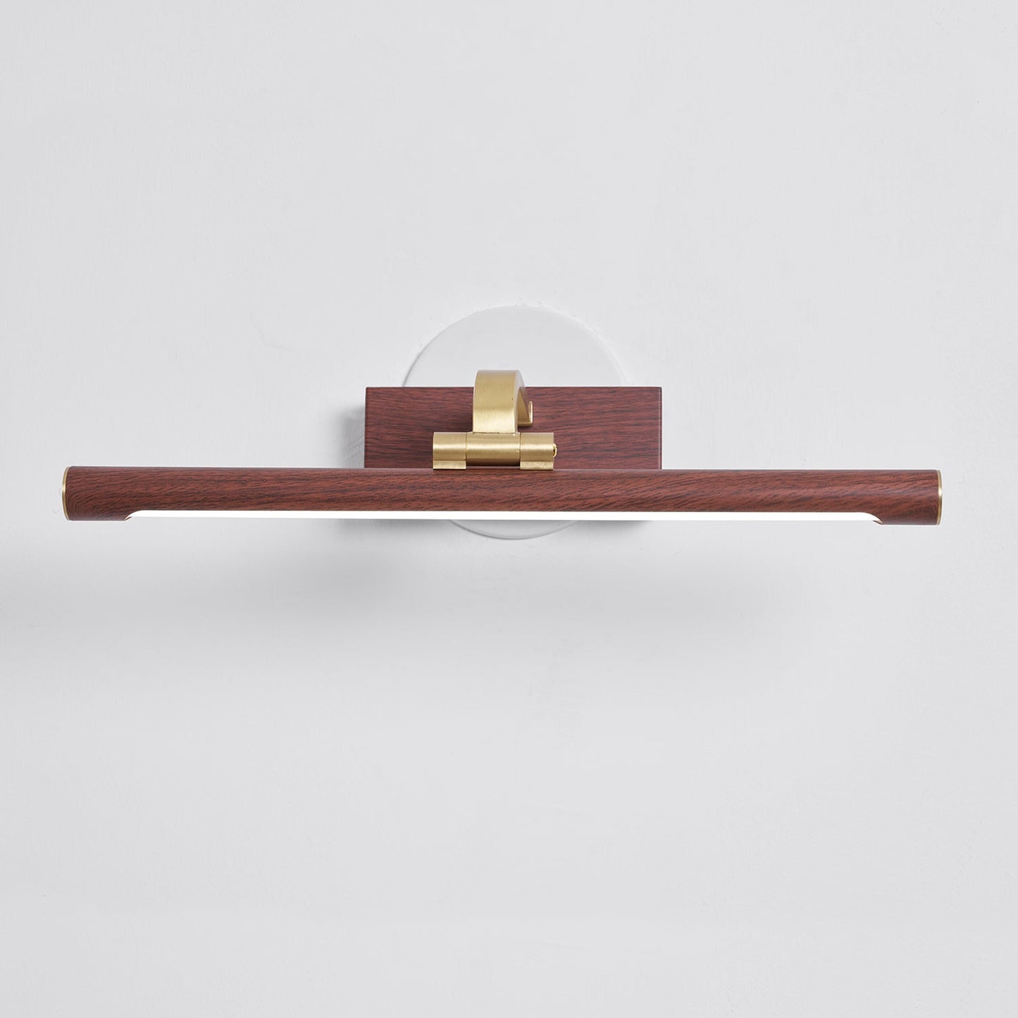 Walnut Color Linear LED Wall Light