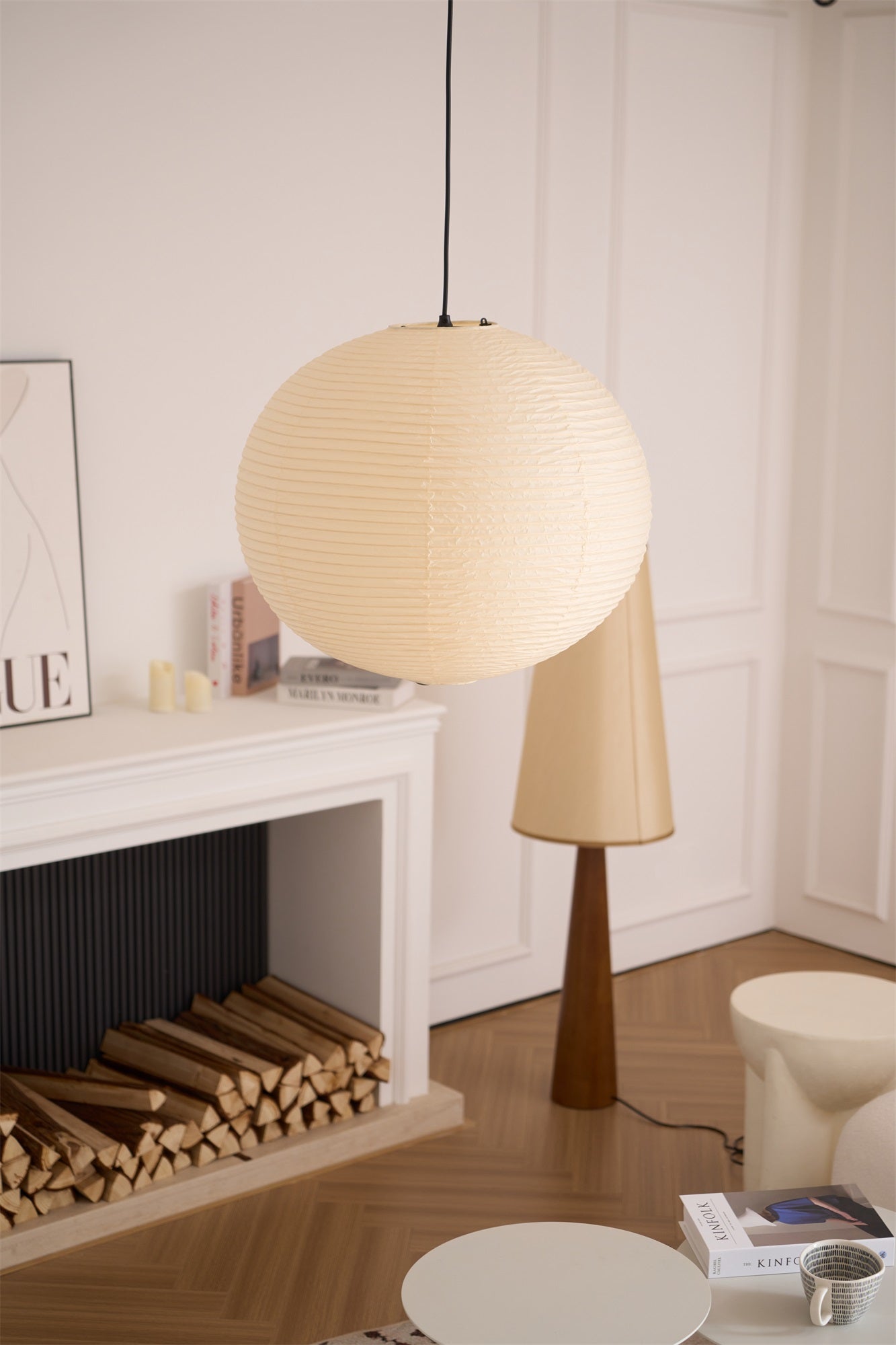 Washi Paper A Pendant Lamp