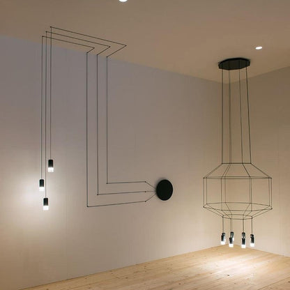 Geometric Lines Pendant Lamp