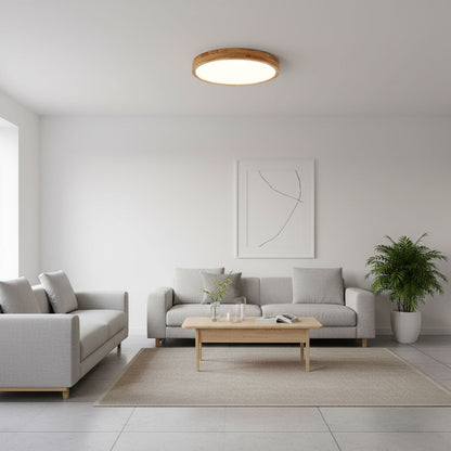 Wooden Geometric Ceiling Light
